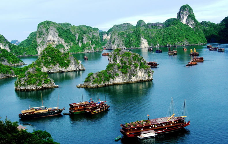 HALONG BAY TOUR: 2 DAYS 1 NIGHT WITH DRAGON CRUISE 2
