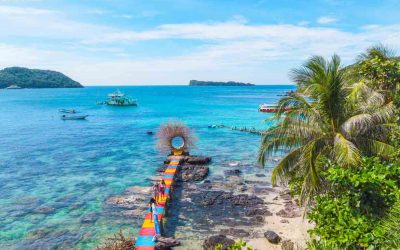 Tour 3 Đảo Bằng Tàu – Cáp Treo + Công Viên Nước Aquatopia