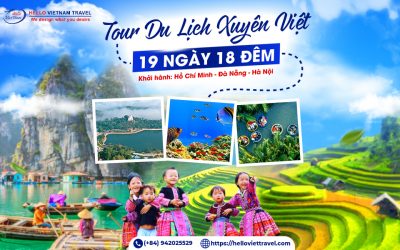 Tour xuyên Việt 19 ngày 18 đêm