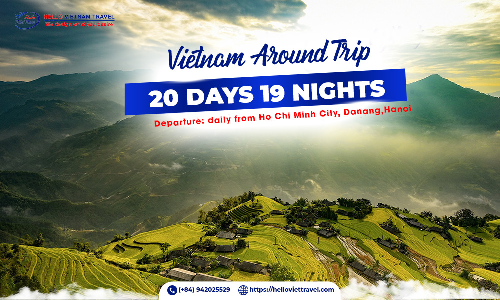 Viet Nam Around Trip 20 Days And 19 Nights