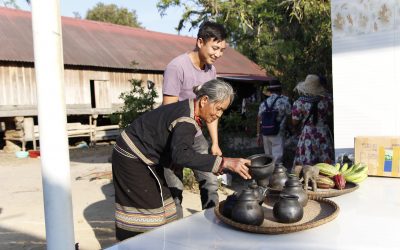 Traditional pottery in the Central Highlands